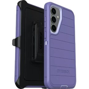 OtterBox Samsung Galaxy S24+ (Only) - Defender Series Case - Baby Blue Jeans (Blue) - Screenless - Rugged & Durable - with Port Protection - Holster Clip Includes - Microbial Defense Protection