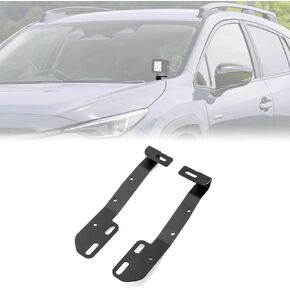 WeiSen Hood Hinge Ditch Light Bar Mount Bracket for Auxiliary Offroad Pod Work Light Compatible with Subaru Crosstrek 2018-2024, Fit Impreza 2017-2022