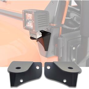 Lower Windshield Hinge Light Mount Brackets Light Bar Bracket for 76-06 Jeep Wrangler TJ YJ CJ