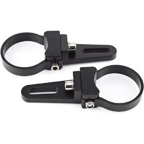 1" 1.25" 1.5" 1.75" 2" 2.5" 3" Mount Bracket Clamps, Aluminum Tube /Roll Bar Mount Bracket Clamps Holder LED Car Truck Off Road Work Light(1.75inch)