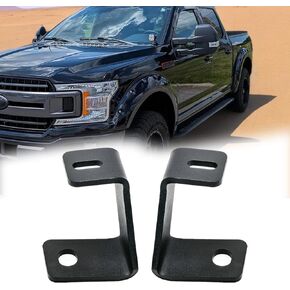Engine Hood Hinge Ditch Brackets ,Ditch Light Front A-Pillar Bracket for Ford F150 , Hood Hinges LED Work Light Mount Brackets Suitable for F150 Raptor 2017-2024/ F-150 2015-2024