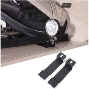 أقواس هود دخلة خفيفة جبل قوس متوافقة مع INEOS GRENADIER 2020-2024 الصلب الكربوني الأمامي A-PILLAR AUXILIARY LED LED LID