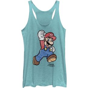 Nintendo Marker Mario Women's Racerback Tank Top