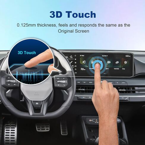 واقي شاشة Coleya 2022 2023 2024 Forte لسيارة Kia Forte (GT-line/GT/GT Manual) شاشة لمس 10.25 بوصة، زجاج مقسى 9H 2024 2023 Forte GT Line Accessories HD طبقة حماية شفافة 10.25 بوصة in Saudi Arabia