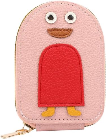 Zippered Card Wallet, Penguin Shape Accordion Wallet Credit Card Holder with 11 Slots for Credit Card ID Cards Driver's Licenses in Saudi Arabia