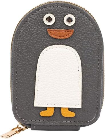 Zippered Card Wallet, Penguin Shape Accordion Wallet Credit Card Holder with 11 Slots for Credit Card ID Cards Driver's Licenses in Saudi Arabia
