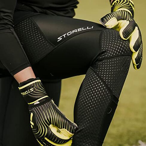 Storelli Women’s Bodyshield Turf Burn Leggings, Premium Turf Burn Protection for Knees, HIPS, and Calves, Form-Fitted Design in Kuwait