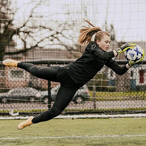 Storelli Women’s Bodyshield Turf Burn Leggings, Premium Turf Burn Protection for Knees, HIPS, and Calves, Form-Fitted Design in Kuwait