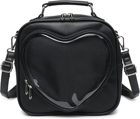 حقيبة الدوبامين ITA ITA حقيبة ظهر متعددة الأغراض Crossbody Satchel Heart Pres Kawaii Pin in Saudi Arabia