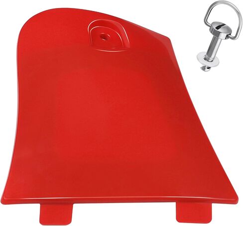 Javik Red Attility Storage Box Cover Lid Stud with Lock Pin Kit Fit for Rincon 650 Trx650 2003-2005 Rincon 680 TRX680 2006-2023 ، OEM#61110-HN8-000ZA 61110HN8000 17225KN5671 in Kuwait