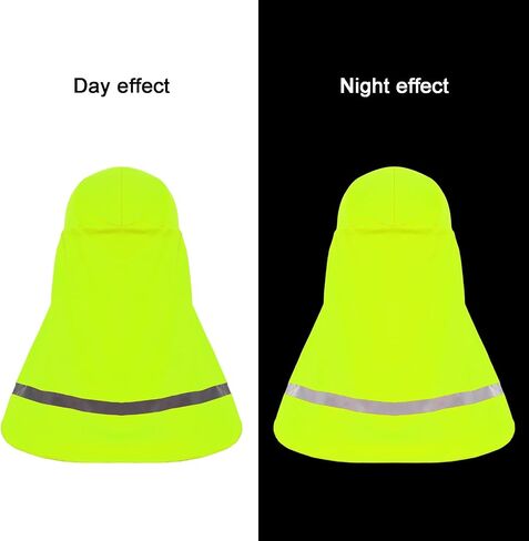 6 Pcs Hard Hat Sun Shade with Reflective Strip Hard Hat Elastic Neck Shade Cooling Skull Cap Sun Neck Protector Quick Dry Neck Cover for Outdoor Activities Fishing Riding in Saudi Arabia