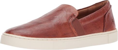Frye Ivy Slip-On Shoes for Women Featuring Soft Nappa Leather with Thick Rubber Outsole, Removable Molded Footbed, and Padded Collar and Vamp – ½" Heel Height, Black - 8.5M in Saudi Arabia
