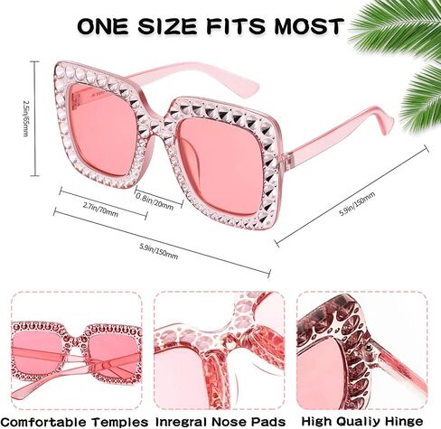 10 Pack Mixed Styles Trendy Retro Sunglasses for Women/Men Party Favors Sungasses Costume Accessories Eyewear Set in Kuwait
