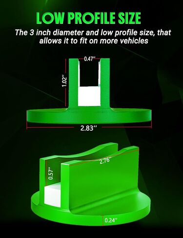 Pinch Weld Jack Adapter, Magnetic Frame Rail Protector for Car Jack, Prevent Slide During Changing Oil,Tire Or Repair,Mechanic Tools in Garage，Floor Jack Accessories(red-1) in Saudi Arabia