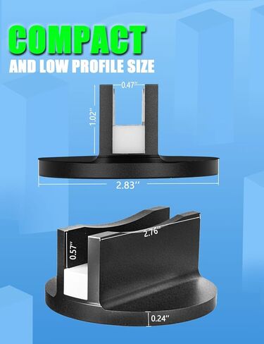 Pinch Weld Jack Adapter, Magnetic Frame Rail Protector for Car Jack, Prevent Slide During Changing Oil,Tire Or Repair,Mechanic Tools in Garage，Floor Jack Accessories(red-1) in Kuwait