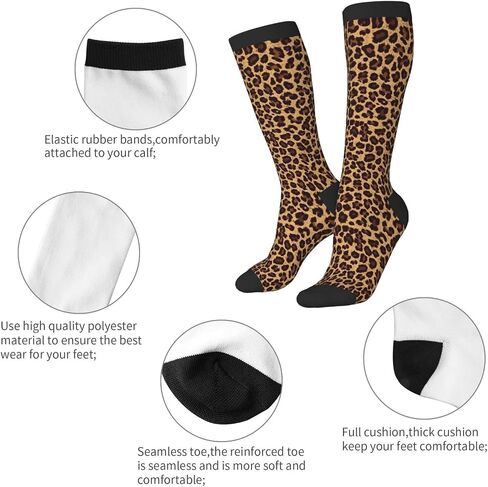 Unisex Novelty Socks for Women Men Teens Soft Knee High Crew Socks Party Daily Wear Dress Sock in Saudi Arabia