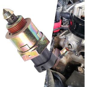 1 PC Car Idle Air Control Valve, Fuel Injection Accessories Original Replacement Parts, OEM: 17089062, Compatible with Buick Cadillac Chevry GMC Isuzu Oldsmobile Pontiac (Black)