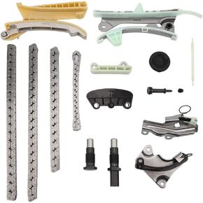 MAYASAF Engine Timing Chain Kit with Original Equipment Replacement Timing Chains, Cassettes, and Tensioners for Select Ford, Mazda, Mercury 4.0L V6 Models