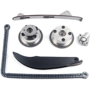 طقم سلسلة توقيت المحرك مع 2pcs 2pcs و sprocket sprocket fvt for for kia forte cerato tucson forte5 2.0L محرك أجزاء ما بعد البيع ، 24321-2e010 24370-2e010 24350-2e011