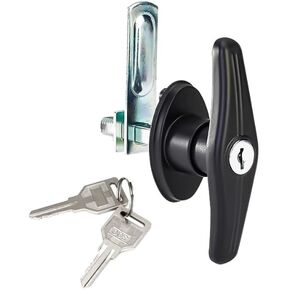Truck Topper Fastener Heavy Duty T-Handle Lock for Leer/Snugtop Camper Shell - Universal Replacement Locking Handles with Keys, Secure Truck Cap Clamps & Tailgate Lock Accessories​