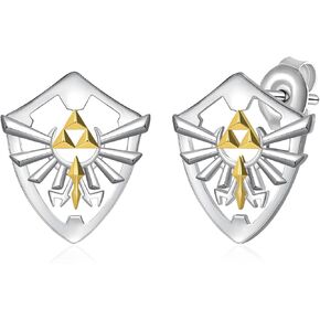 Zelda Earrings 925 Sterling Silver Legend of Zelda Earrings Zelda Jewelry Gifts for Women Men