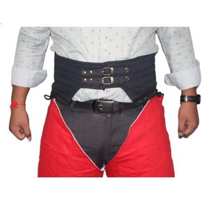 Medievals C-Belt Thick Padded Quilted C-Belt Cotton Aketon for Renaissance SCA Cosplay Costumes