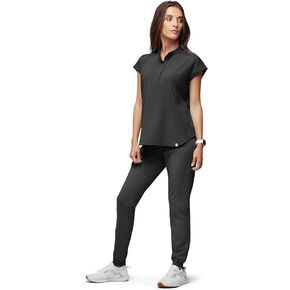 Women’s Meta Base 8-Pkt Jogger Scrub Set - Includes Dolman Top & Jogger Pant - Athletic 360 Stretch, Eco-Friendly