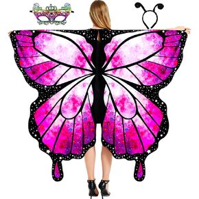 Butterfly Wings Adult Butterfly Costume for Women - Butterfly Cape Costume Perfect for Halloween in Kuwait