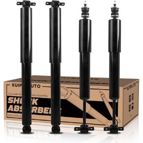 341302 37122 344269 37035 Front+Rear Suspension Struts Shocks Shock Absorbers Compatible for Ford Explorer 1995-2005 Mercury Mountaineer 1997-2001 (Set of 4)
