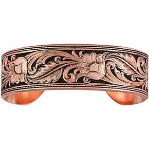 Montana Silversmiths Leathercut النحاس الانتهاء