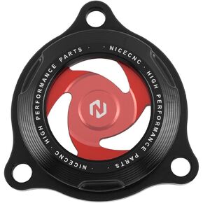 Black Transparent Filtrar Cap Engine Oil Filtrar Cover Compatible with SUZUKI DRZ400 DRZ400400E DRZ400400S DRZ400400SM 2000 2001 2002-2020 2021 2022 2023 2024 See Fitment
