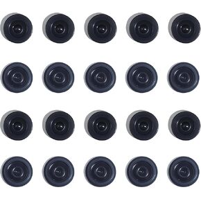 20pcs مقطورة الشحوم غبار الغبار المقابس المطاطية لأكثر من 2000 إلى 7000 رطل محور Dexter EZ lube camper camper caps ، استبدل Dexter 85-1 Cap