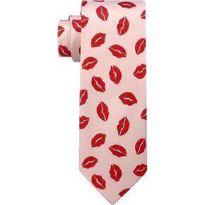 Koolele Men's Heart Necktie Tie Tie Party Black Ties للرجال 3.25 بوصة (8.3 سم)