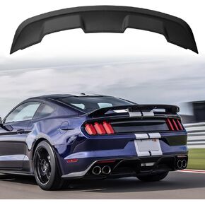 Rear Spoiler Wing Compatible with 2015-2022 2 Door Mustang Shelby GT350 GT500 Style Coupe Wing Mustang Spoiler