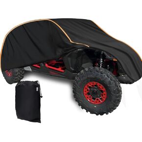 StarknightMT X3 Max Cover, 420D 4 Seaters UTV Cover Compatible with Can Am Maverick X3 Max 2017 2018 2019 2020 2021 2022 2023 2024 2025