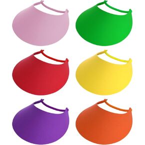 SUMERSHA 6PCS FOAM SUN BOSORS for Women Summer Summer ANTALS ANDVORS ALGNALE TOWEN