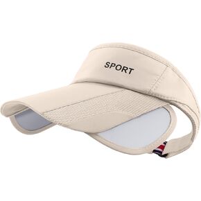 قبعات Sun Visor للنساء قابلة للضبط قابلة للسحب على نطاق واسع من القبعات شاطئ الجولف للرياضة في الهواء الطلق