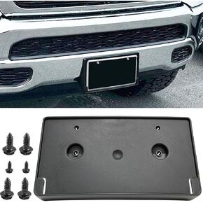 Front Plate License Bracket for 2019-2025 RAM 1500 License Plate for 5th GEN RAM Front License Mounting Kit Compatible with Dodge RAM 1500 External Accessories