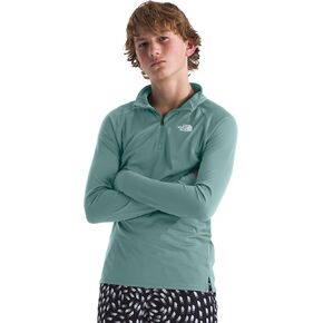 THE NORTH FACE Teen Never Stop ¼ Zip، TNF Light Gray Heather، مقاس X-Large in Kuwait