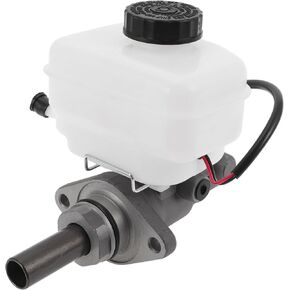 Brake Master Cylinder with Reservoir No.4720726020 for Toyota Yaris 2010-2012 Hydraulic Master Cylinder Silver Tone,White Aluminum Alloy,Plastic 1 Pc