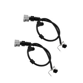 Motoforti 2PCS 47770-50050 47770-50060 مستشعر ارتداء الفرامل الخلفي الأمامي لكسوس LS430 2001-2006