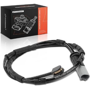 A-Premium Rear Driver or Passenger Brake Pad Wear Sensor Compatible with BMW I01 Series i3 2014 2015 2016, 0.6L, BATTERY EV, Replace# 34356857154