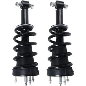 1ST 2PCS Front Shock Absorber with Magnetic Electronic Suspension for GM, for Cadillac Escalade, for Chevy Silverado Suburban Tahoe Avalanche, for GMC Yukon Sierra 2007-2014, Replaces OE 25845439
