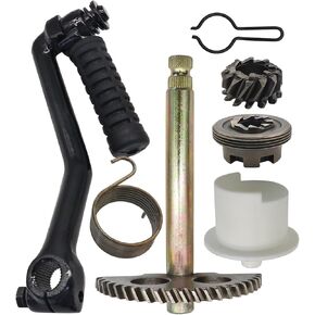 Kick Starter Gear Starter Fit for Yamaha Peewee PW50 PY50 Y-Zinger 50 Dirt Bike Kick Shaft Starter