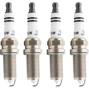 4 PCS TORCH K6RTMI Spark Plug Replace for DENSO IKH20 Iridium Spark Plug, for LFR6AP11 Spark Plug, for Bosch FR7SI30, for CHAMPION REC10WYPB4, HM 2106, OEM