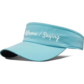 Sports Sun Visors for Women Men, Embroidered Visor Hat for Running, Tennis, Golf, Pickleball