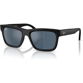 Ray-Ban Unisex Sunglasses Black Frame, Dark Green Lenses, 49MM