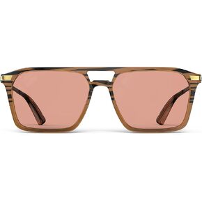 Goiteia FL-Rose Migraine Glasses,Light Sensitivity Glasses for Fluorescent LED Glare,Photophobia, Computer Screen Glare