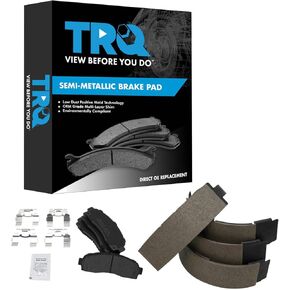 منصات الفرامل TRQ شبه معجنة متوافقة مع 2003-2009 فورد رينجر مازدا B2300 2003-2007 B3000 B4000