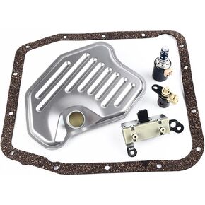 4R70W Short Valve Body Solenoid Kit - Compatible with Ford F-150/E-150 1998-2004 - OEM Replacement Transmission Solenoid Pack with Gaskets & Filters